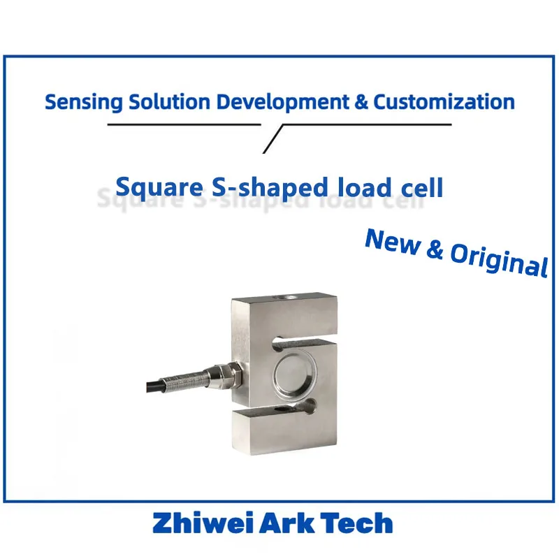 

S-Type Load Cell 200kg-2T, High Accuracy Tension/Compression Sensor, Press Pull Force Weighing, Alloy Steel, IP65 Protection