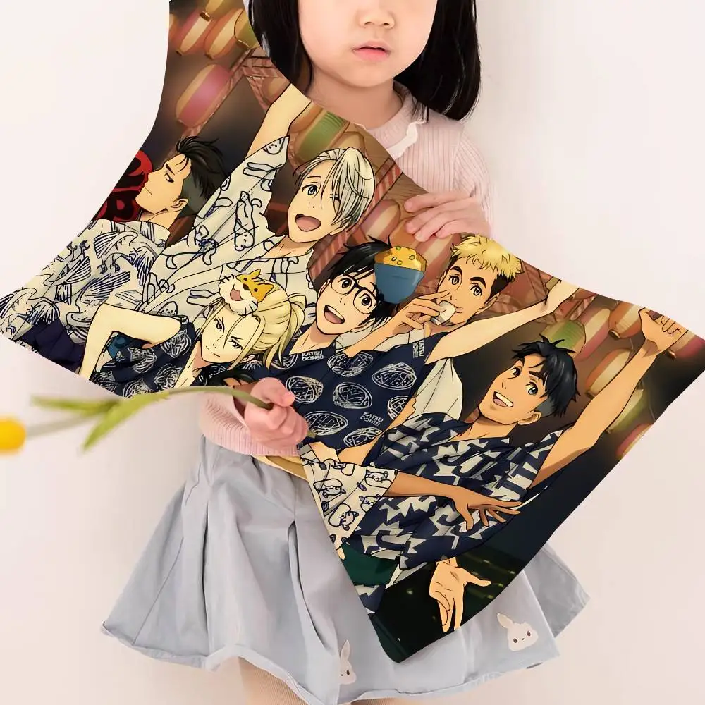 YURI on ICE Quick-Dry Polyester Pillow Scarf - Moisture-Wicking & Breathable for Hot Sleepers