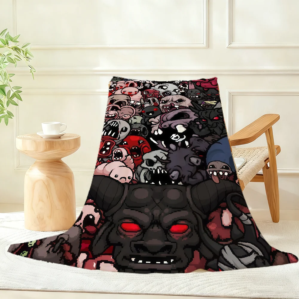 Game The B-binding Of Isaac Game Blanket Throw Super Cosy Plush Living Room Sofa Couch Childish Birthday Gifts