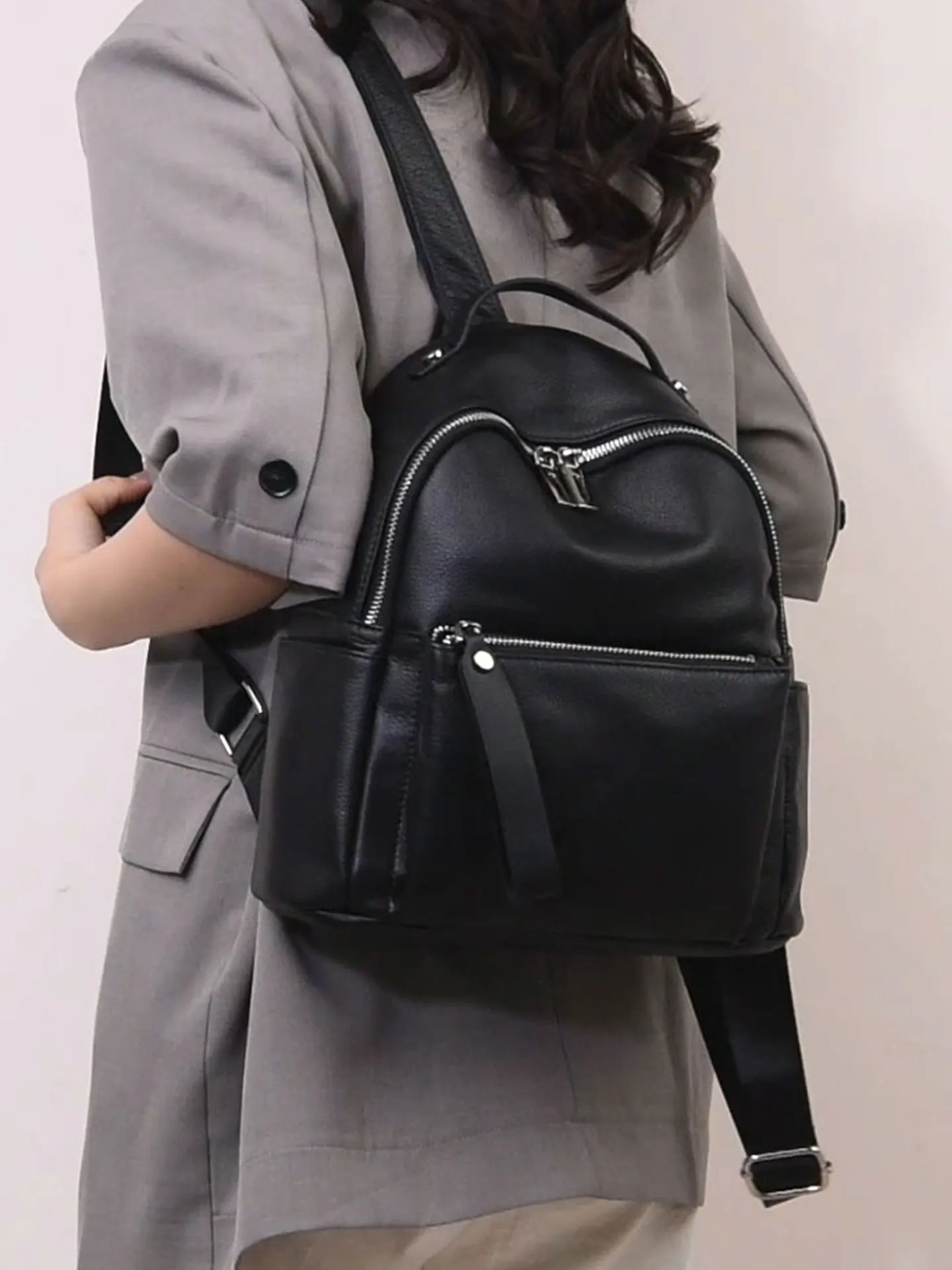 

backpacks offer women's Genuine Leather ladies versatile practical Elegant lightweight Fashionable feminina backpack