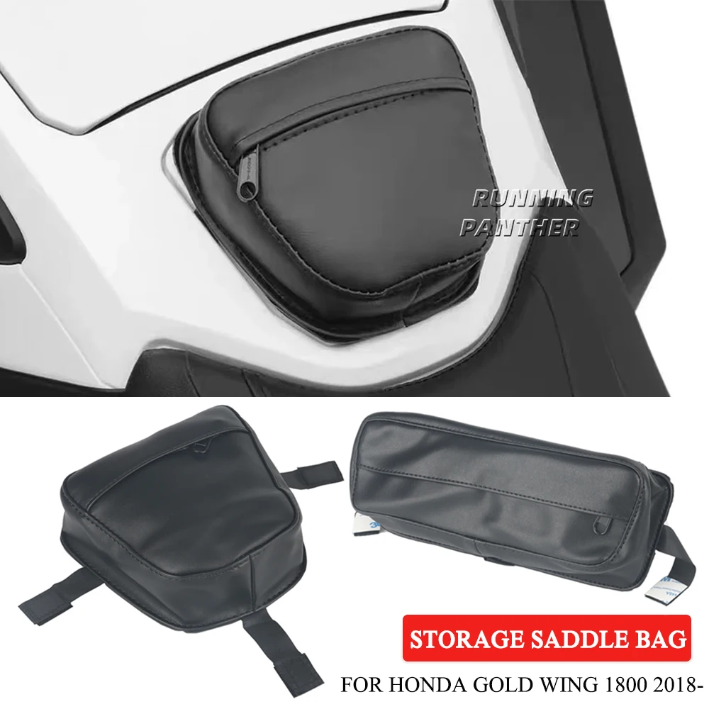 

Motorcycle Tour Tank Bag Trunk Organizer Storage Saddle Bags For Honda Gold Wing GoldWing GL1800 GL 1800 2018-2019