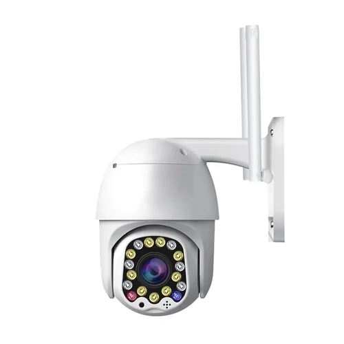 Imagen 2 del producto Cámara domo IP PTZ inalámbrica, 2MP, 1080P, aplicación YCC365 Plus, detección de movimiento a todo Color, salida, seguridad inteligente para el hogar, CCTV, Monitor de bebé