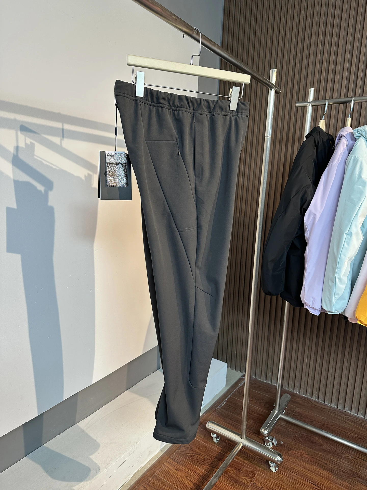 

Men's Softell Pants Fce Lined Outdoor Sports Windproof Water Resistant Casual Trousers Warm Straight Leg Polyester Fiber