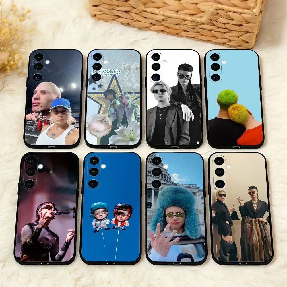 

1PC P-Paco A-Amoroso C-Ca7riel Phone Case For Samsung A73,72,71,53,52,51,22,91,80, Soft Black Cover