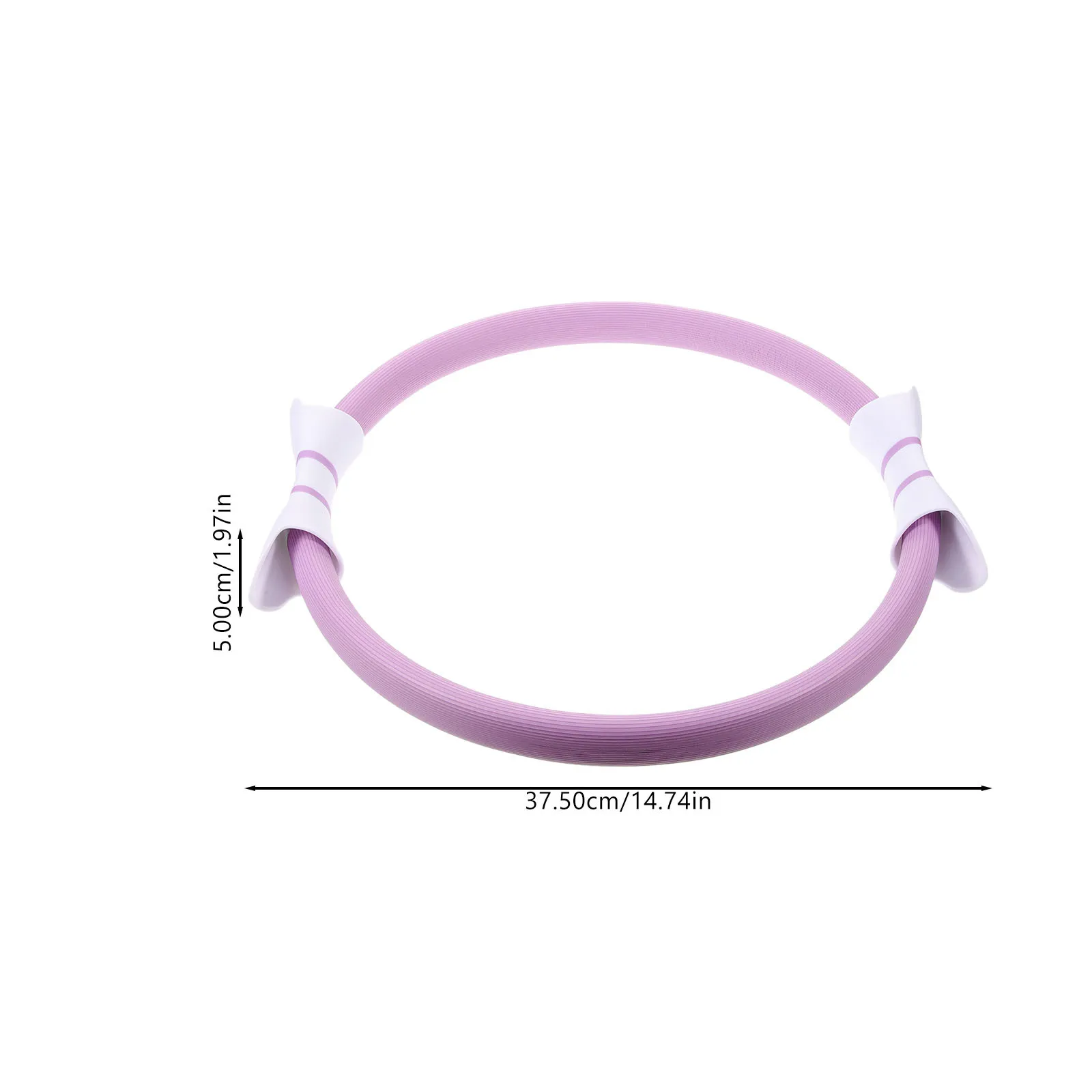 Pilates Ring Non-Slip High Resistance Fitness Circle for Inner Thigh Toner Home Exercise Muscle