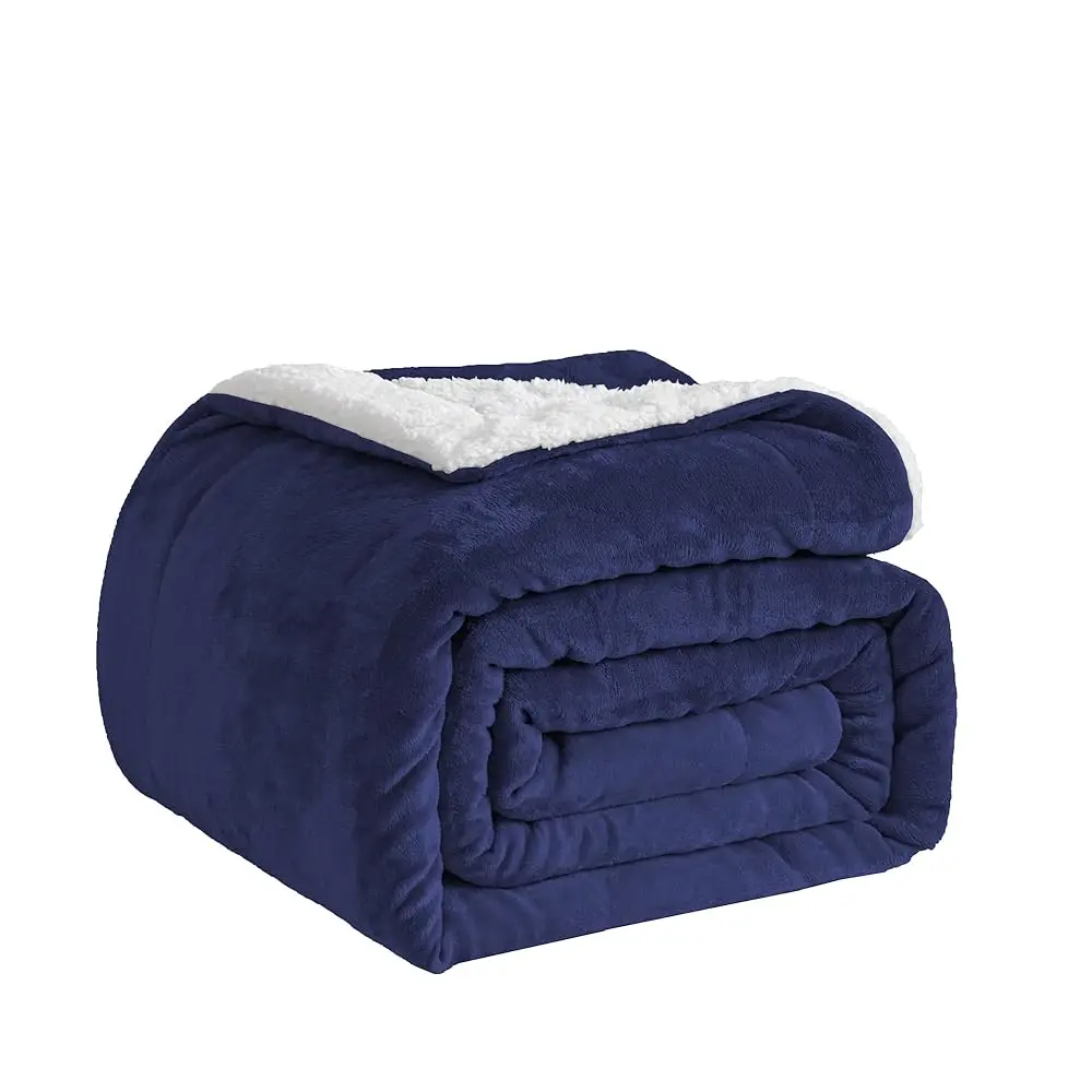 Good Nite Fleecedeken Knuffeldeken-Sherpa Home-deken Warme en zachte winterdeken voor bank en bank