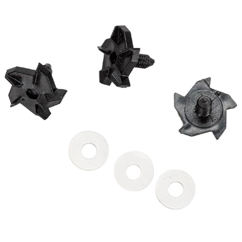 Upgraded Helmet Fasteners Helmet Screws Mounting Secure Attachment Easy to Use Motorbike Helmet Screw PC+Metal Dropship