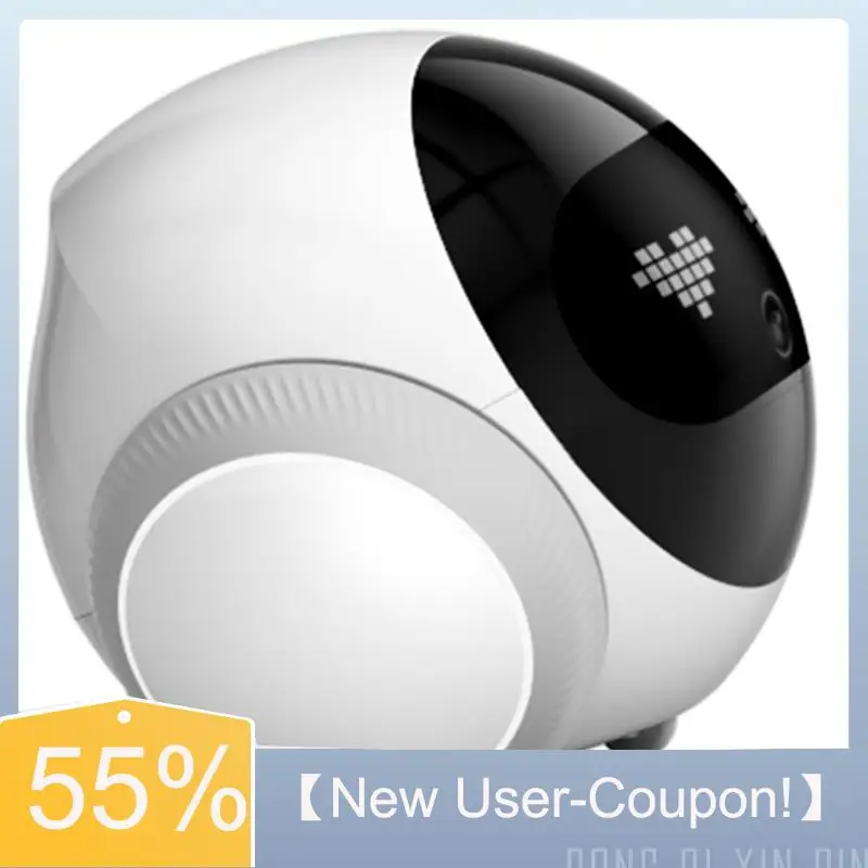 

【Fast Delivery】APP Remote Control Smart Child Care Robot With Pet Monitoring, Elderly Companion, 2-Way Voice Call, Motion Detect
