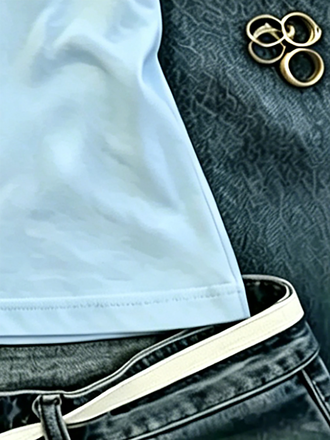 Neues Damen-Poloshirt mit Farbblockierung, vielseitigem Reverskragen und kurzen Ärmeln – Detail 11