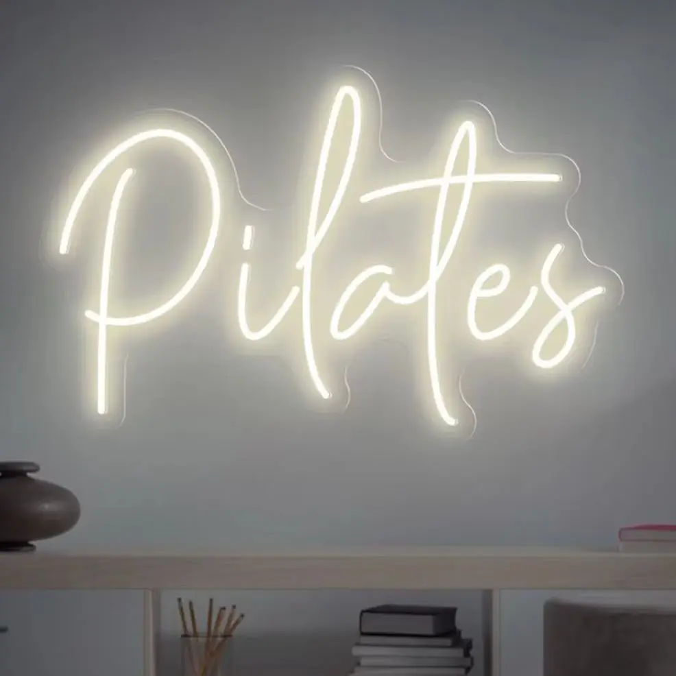 Pilates Neon Sign Custom Wholesale Neon Signs Drop Shipping to Any Country