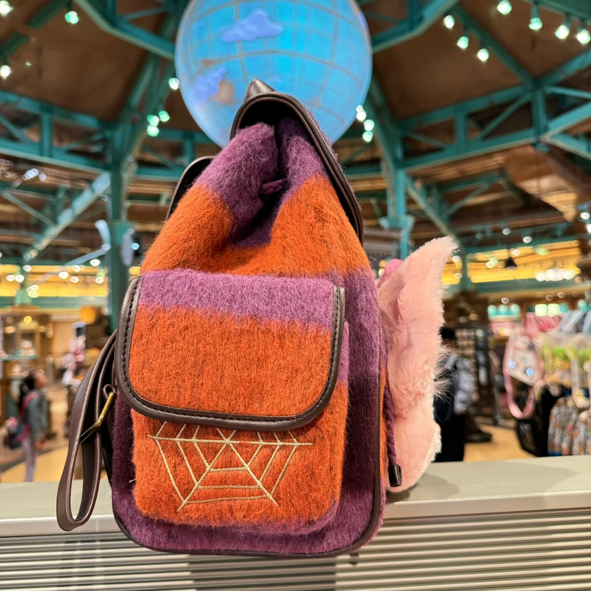 Shanghai Disneyland Halloween 2024 - Lina Belle - Little Fox Double-Shoulder Backpack for Girls - Schoolbag Gift - Souvenir view 5