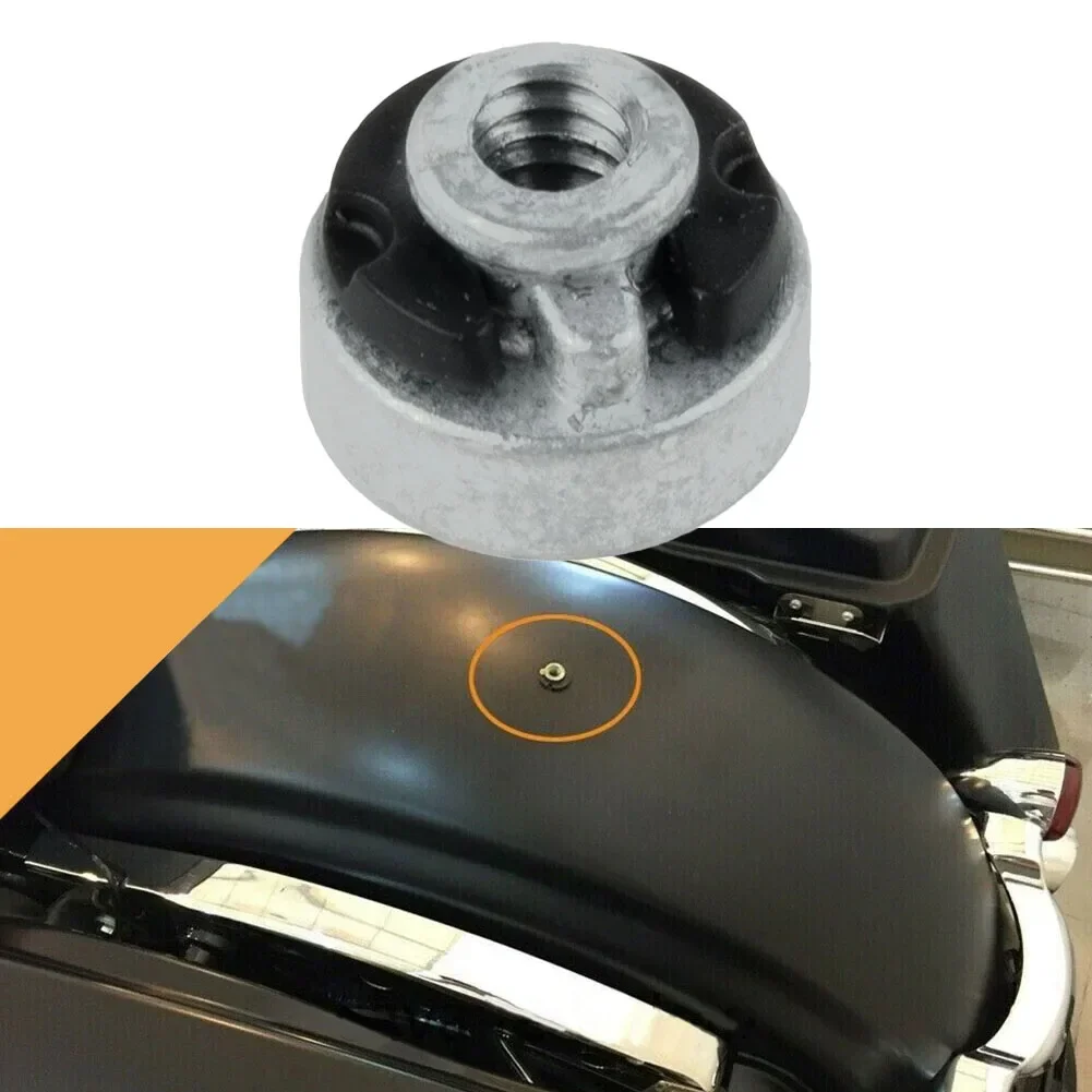 

1X комплект гаек заднего крыла мотоцикла-гайка с резьбой 1/4 "-20 и стопорный зажим для болтов гайки крепления Harley