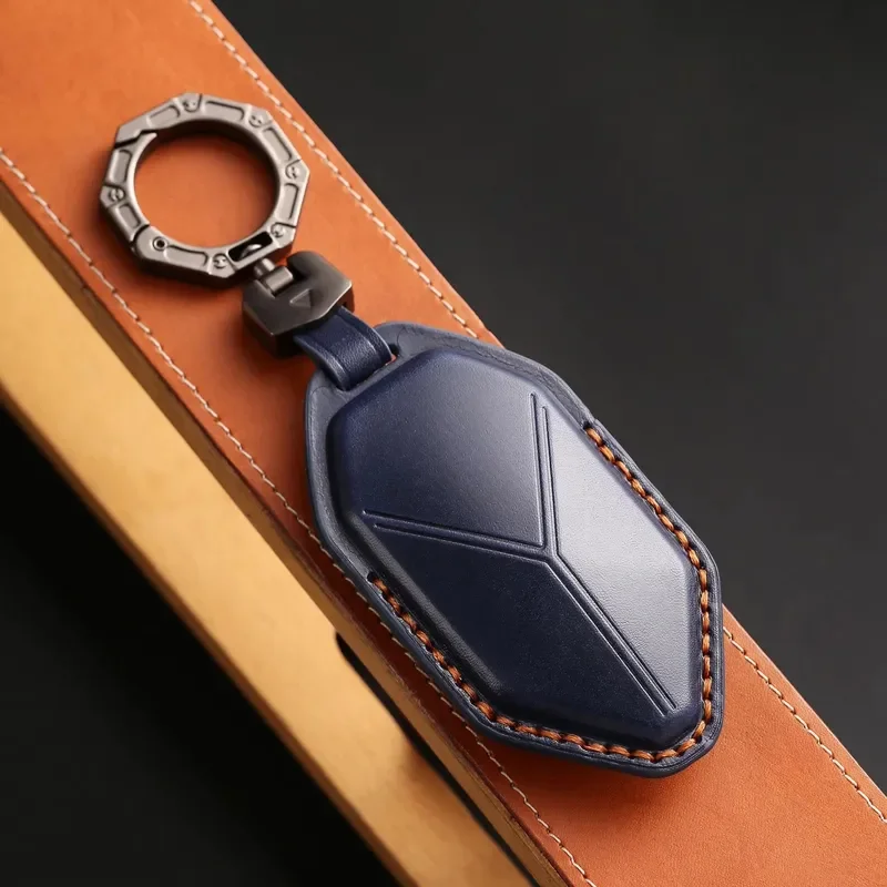 for 2026 25 Equation Leopard Titanium 7 Equation Leopard 5 Titanium 3 Cowhide Key Set Square Purely Handmade