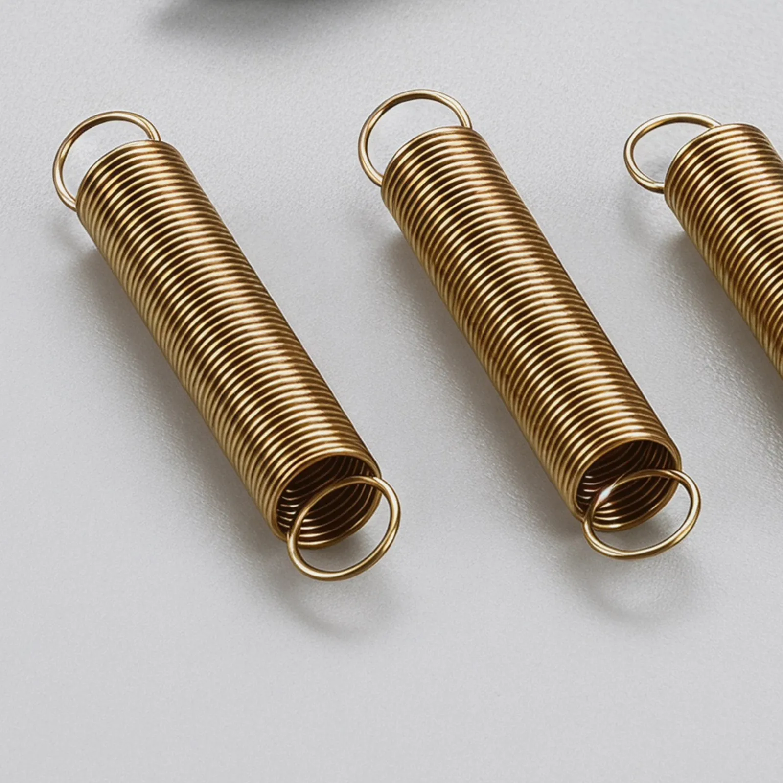 4Pcs Tension Springs with Hook Ends for Mechanical Clock Movement Replacement Precise Fit Smooth Operation Alloy Spring Wire