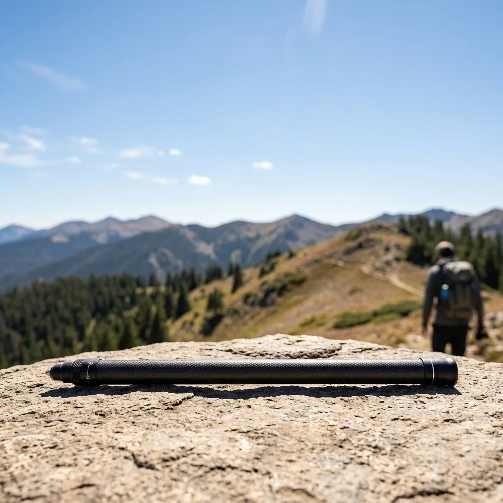 For insta360 Handheld Compatible Carbon Fiber Selfie Rod with Precision Engineering for Consistent Extension and Locking