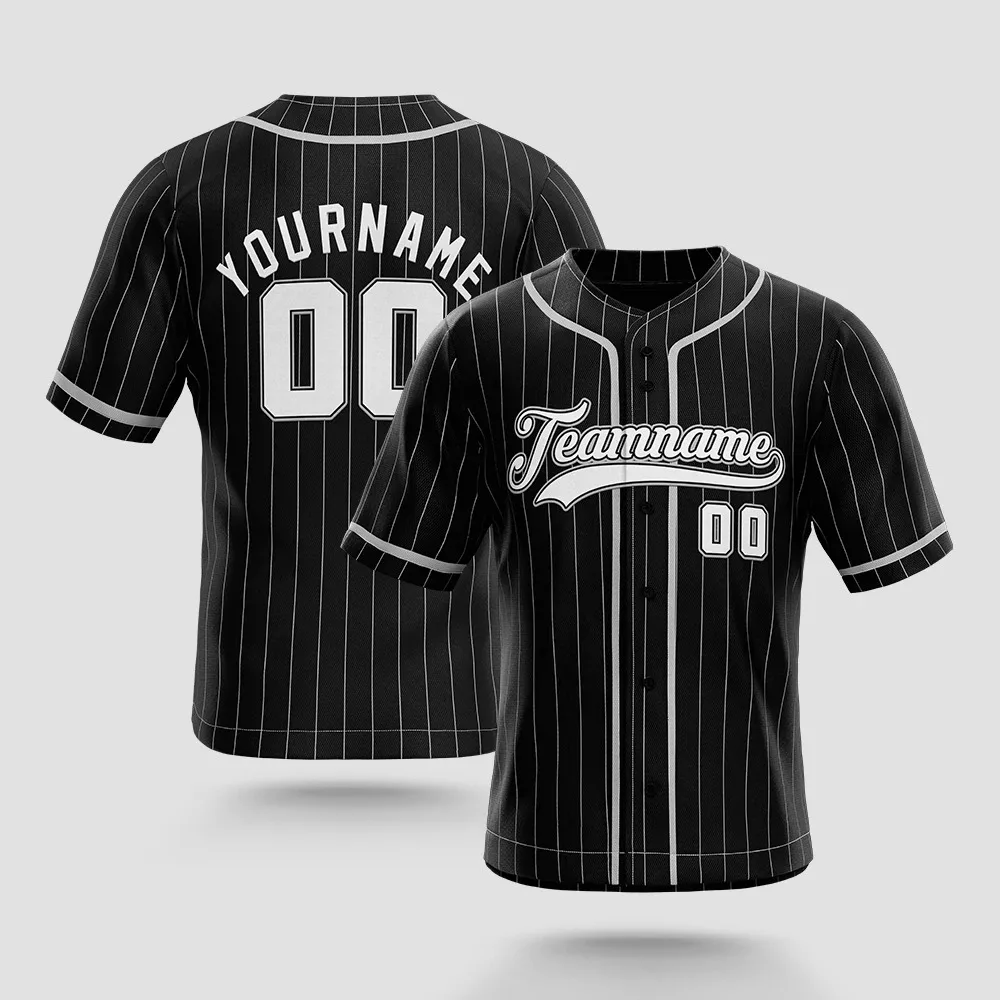 

Men's Custom Baseball Jersey Button Down Plain Short Sleeve Hipster Hip Hop T Shirts Baseball Jersey add your name number logo