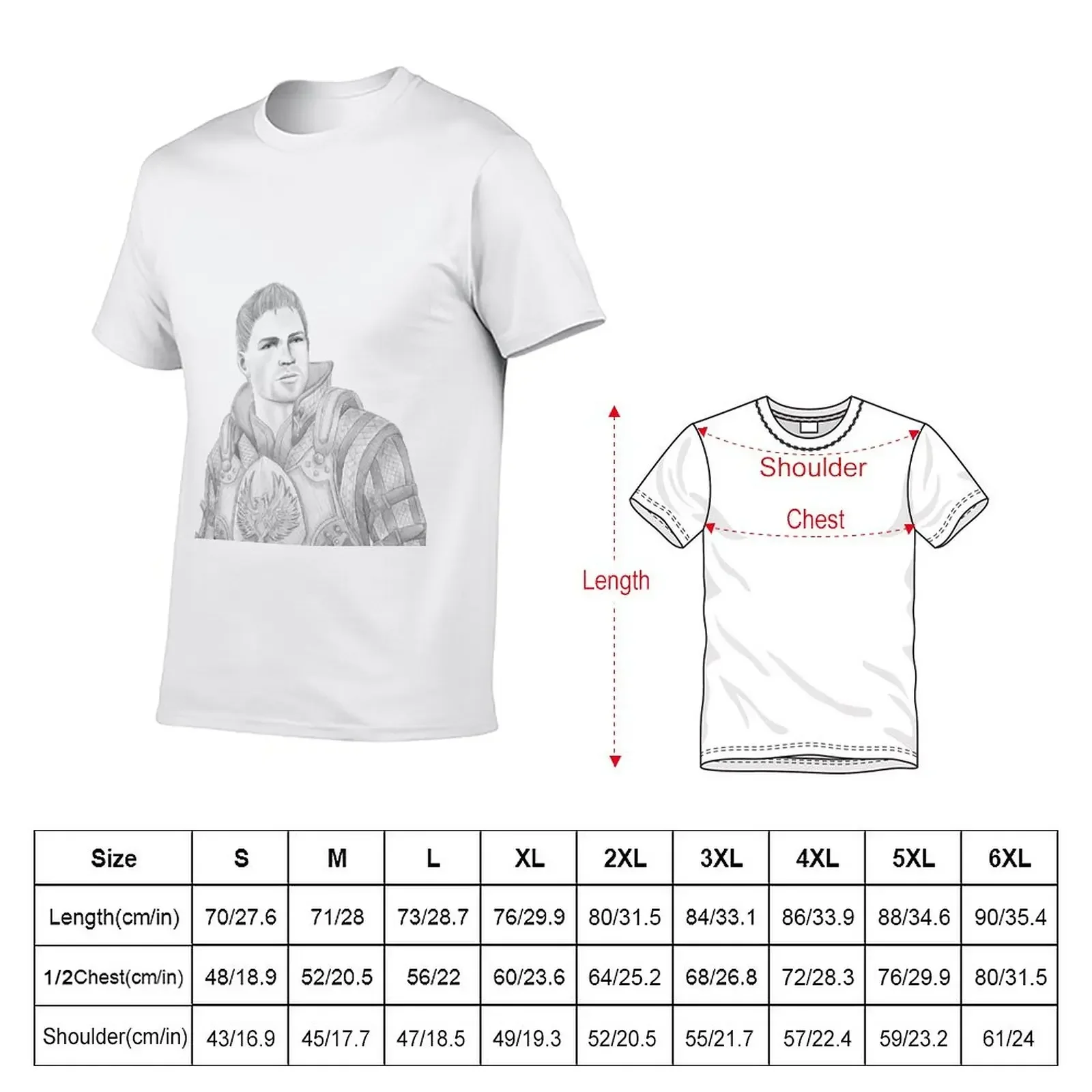 Alistair Theirin - Commissioned T-Shirt tops summer top mens t shirts casual stylish