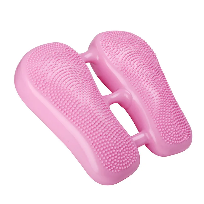 Almohadilla mecedora para masaje de puntos, tabla de equilibrio de Fitness para mujer, moldeador de cuerpo, pie de Yoga, inflable, paso a paso,