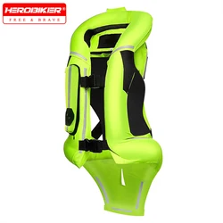 Nova jaqueta da motocicleta saco de ar colete moto air-bag colete motocross corrida equitação sistema airbag airbag ce protetor