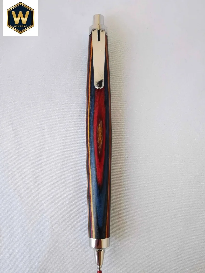 Solid Wood 316L Stainless Steel Gel Pen, Neutral Pen for Business Office Signature