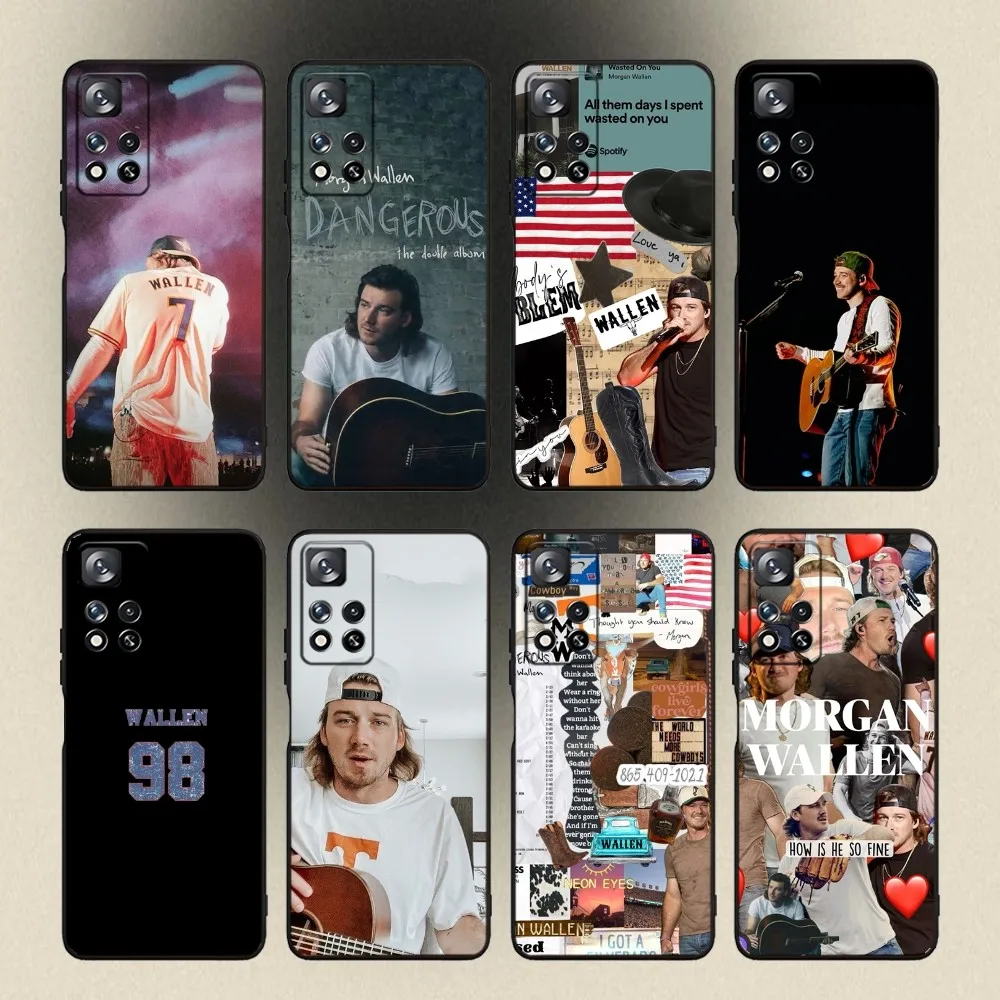 

Morgan Wallen I Had Some Help Phone Case For Samsung Galaxy A20,A21s,A22,A31,A32,A52,A53,A72,73,A80,A91 Soft Black Cover