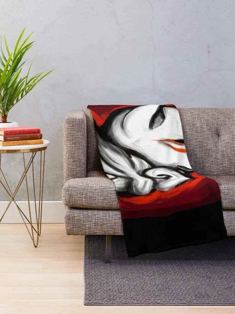 Great God Amaterasu Throw Blanket Fuzzy Blanket Hair Blanket