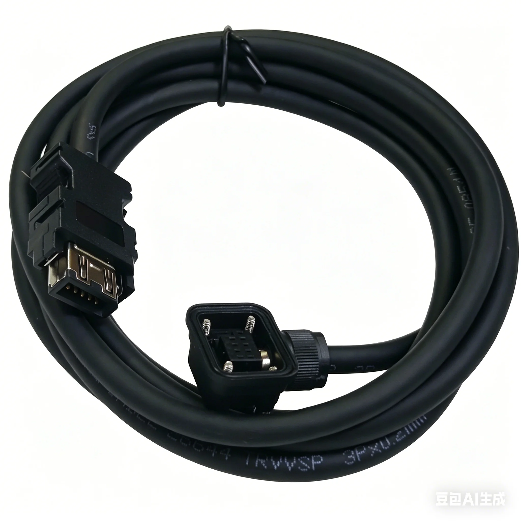 For Mitsubishi Servo MR-JEJ3J4 Encoder Cable J3ENCBL3M-A1 Power Cable Brake Cable 100-750W Power 2 Meter