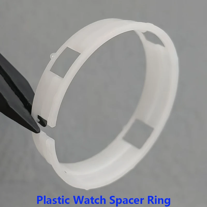1/3Pcs Plastic Watch Spacer Ring Fits NH35 NH36 Movement Men's Watches Inner Cover Ring NH35 NH36 Watch Inserts Spacer Ring Part