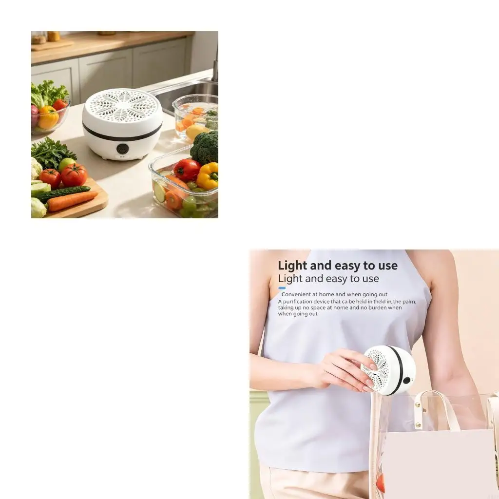 J6PE High Efficiency Electric Cleaner Automatic Washing Machine Purifiers Portable Cleaner For Fruits Vegetables