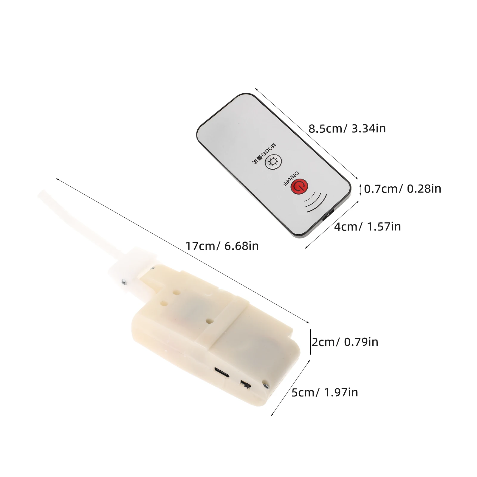 Elektrisch baby rustgevend handkloppend bewegingsmechanisme met afstandsbediening voor doe-het-zelf ambachten Zacht slaaphulpmiddel voor pasgeborenen en