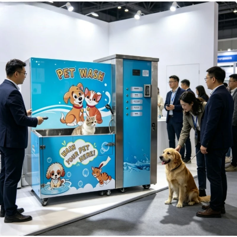 Custom Automatic Dog Cat Washing Machine Fully Automatic Labor Saving Pet Grooming Washer Self Service Pet Wash Machine