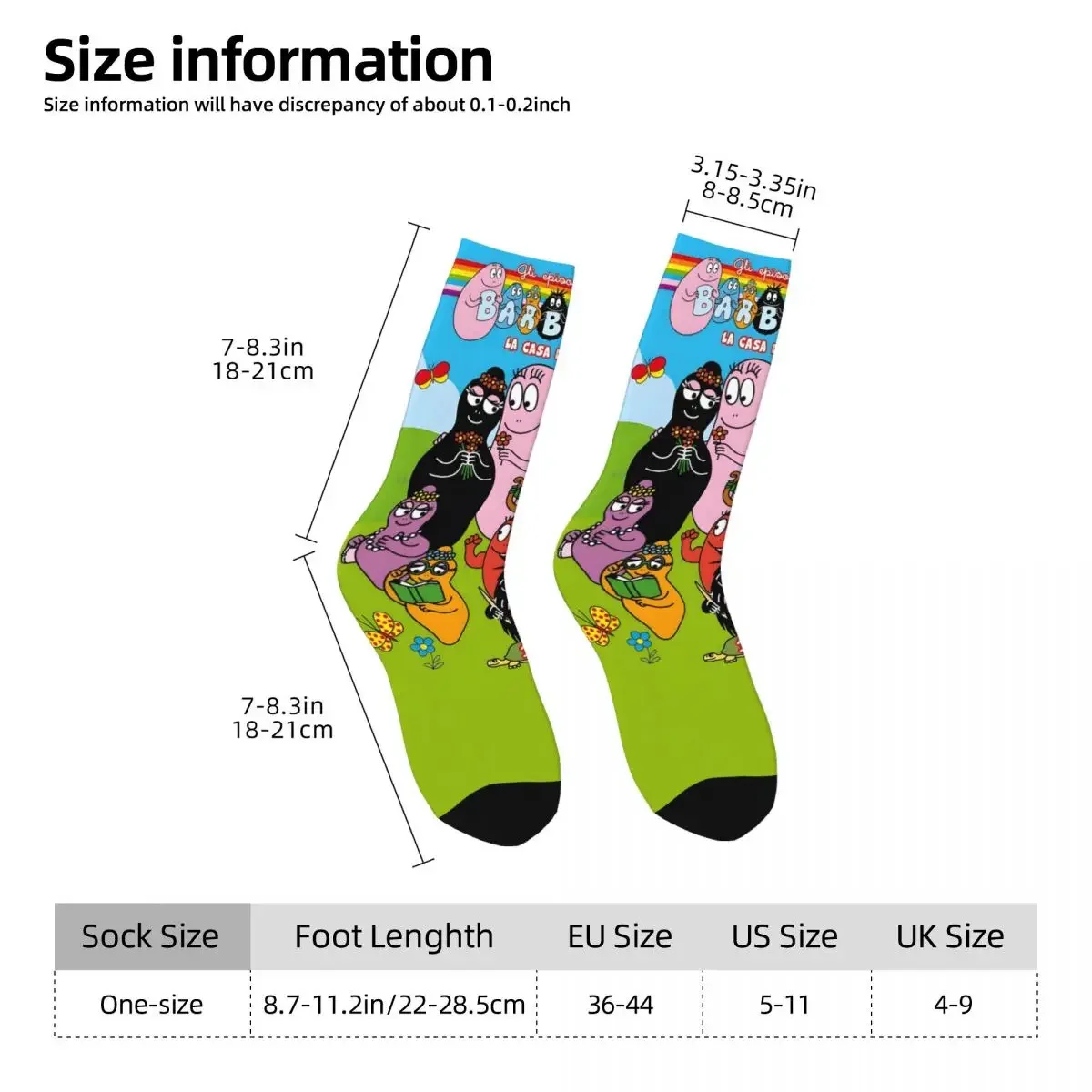 Cute Family (22) Unisex Winter Socks Hip Hop Happy Socks street style Crazy Sock