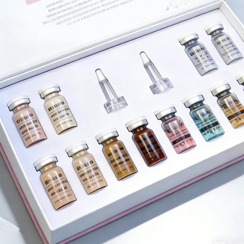 Korea Original BB Cream Booster Beginner Starter Kit Niacinamide/Peptide Salmon DNA Face Skin Care Serum