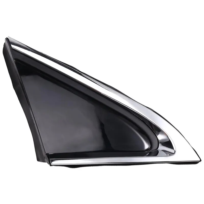 

For Ford Edge 2015-2022 Car Side Mirror Molding Triangle Front Pillar Trim Plate Garnish Panel FK7B17074AE5UAW R