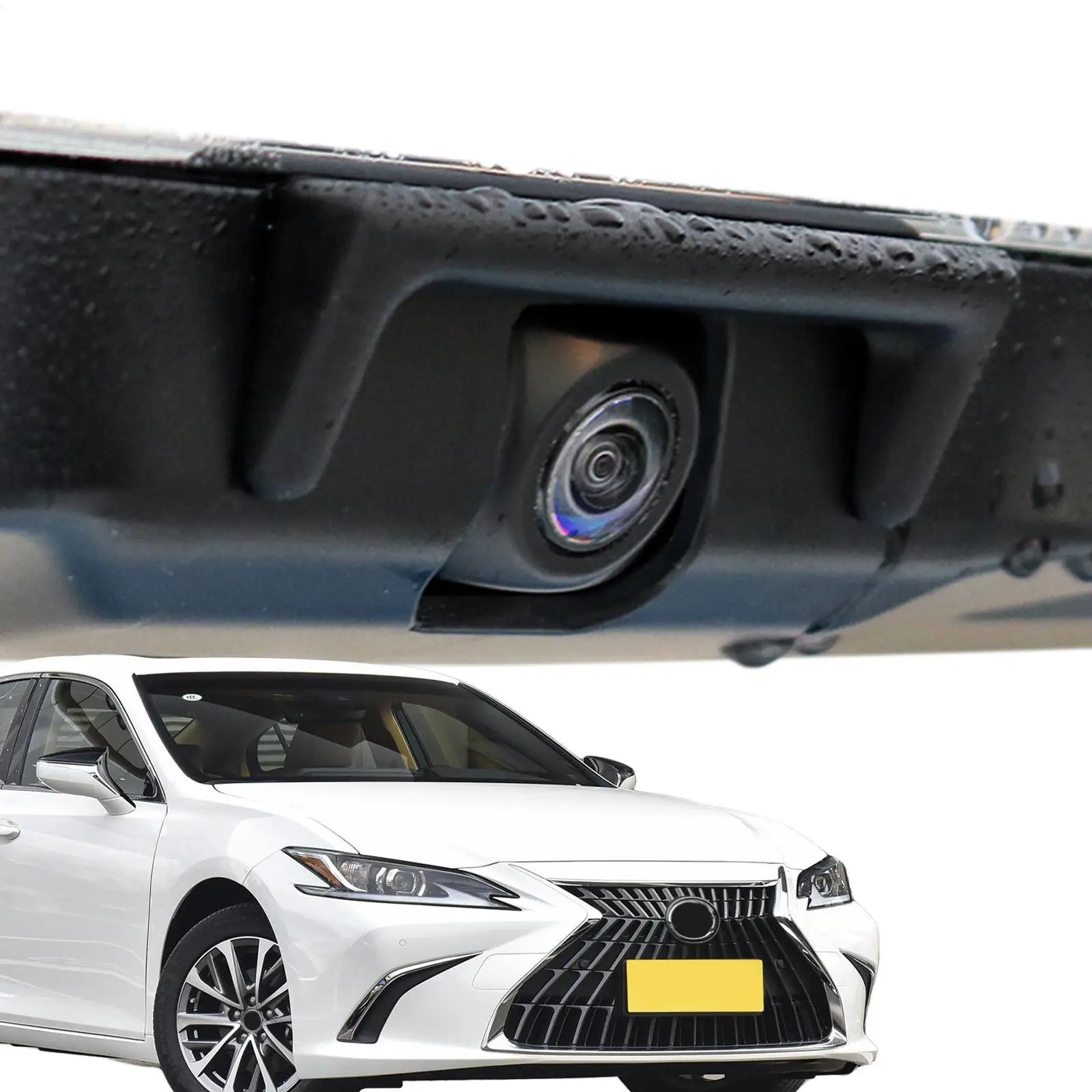 1Pcs Car Reversing Camera Anti Rain Cover Protection Waterproof Rain Visor Shield Shade For ES200 260 300H