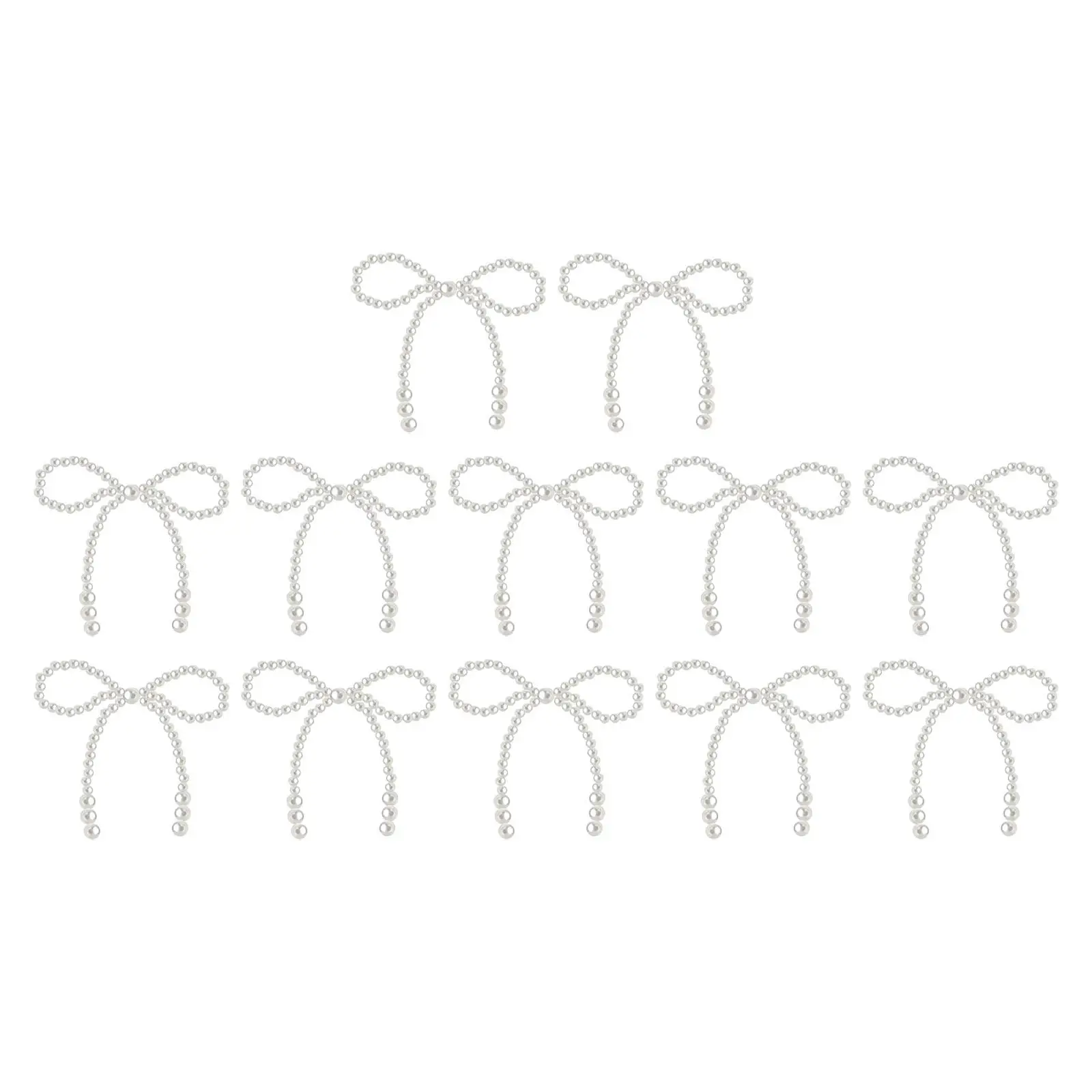 

12 Pieces Cupcake Toppers Elegant for Bridal Engagement Bouquets Baby Shower