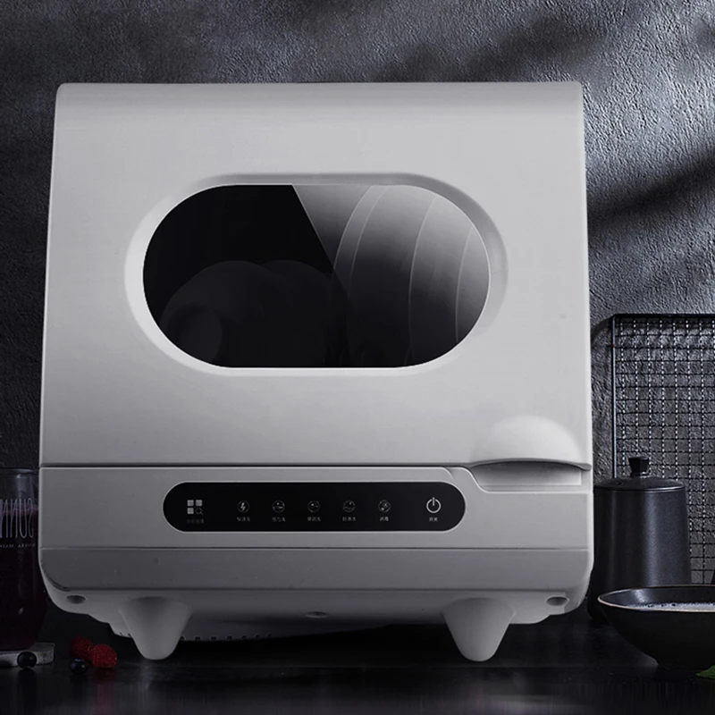 Lavastoviglie da tavolo Mini lavastoviglie portatili intelligenti da banco automatico in acciaio inossidabile per la casa