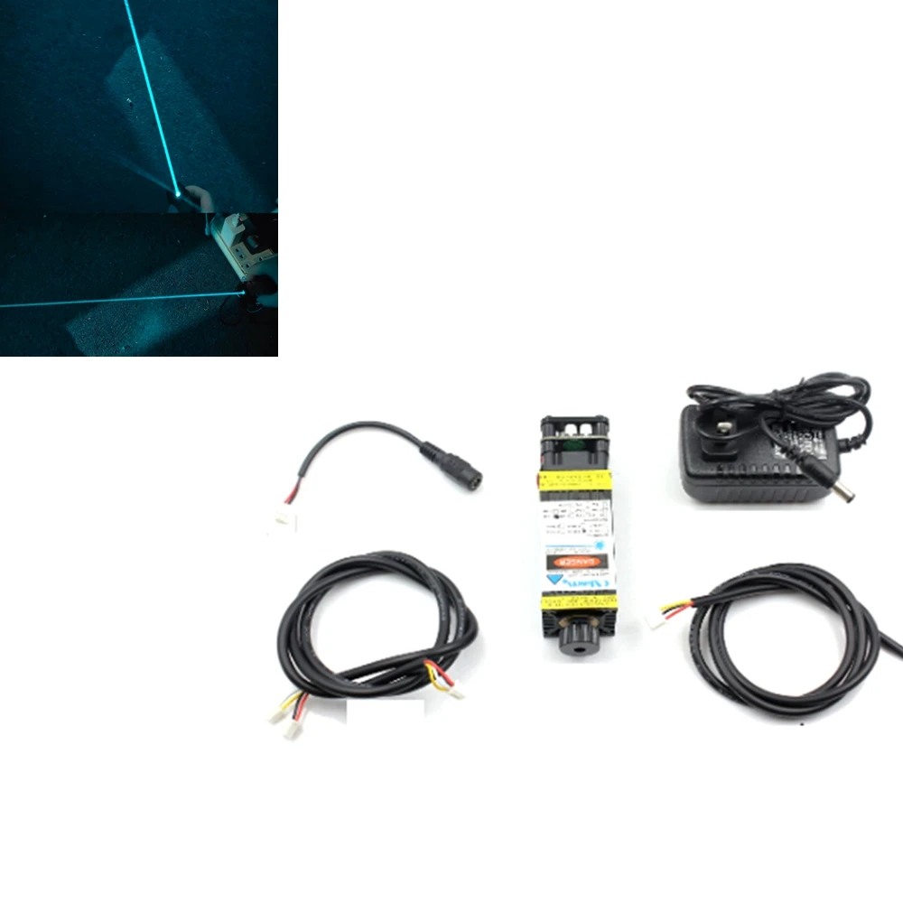 488nm sky Blue Adjustable Focus Module Medical research Laser Supports PWM