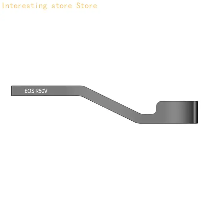 Gerändelter Kamera-Fingergriff für R50V, Aluminium-Blitzschuhhalterung für Reisevideo- und Straßenfotokameras, die heute – Detail 3