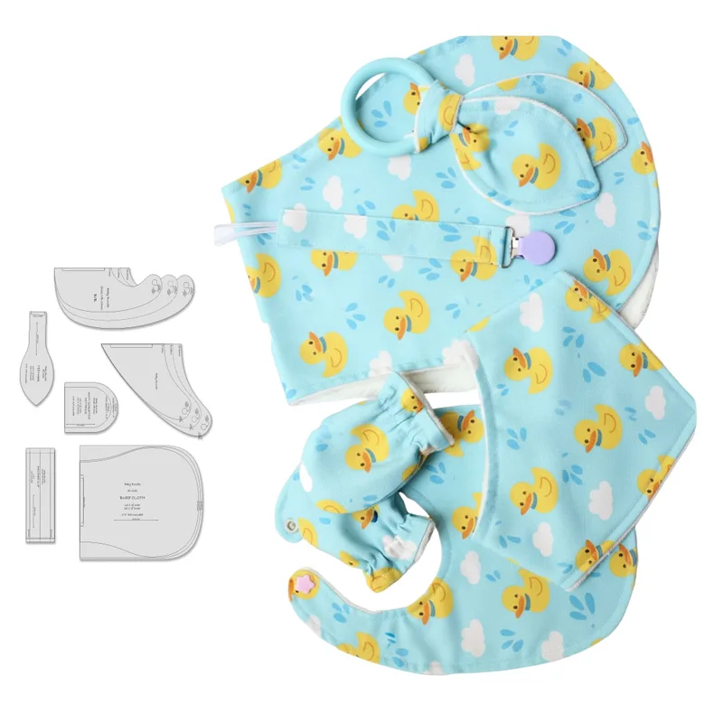Baby Bundle Multiple Sizes Sewing Patterns,1:1 Scale Basic Garment Sewing Patterns,Sewing Patterns for Beginners