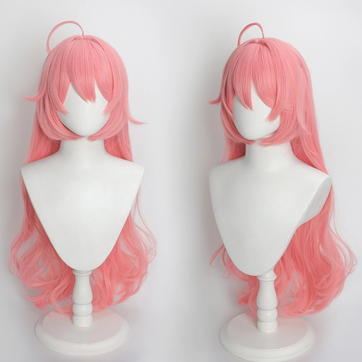 Anime Wig Goldenglow Cosplay Wigs Arknights Game Roleplay Wig Pink Synthetic Wig for Anime Party Masquerade Carnival Cospaly