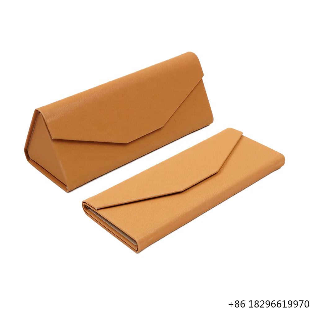 Fashion Folding Glasses case Fold Glasses Triangle Glasses case Spectacle case Sunglasses Package