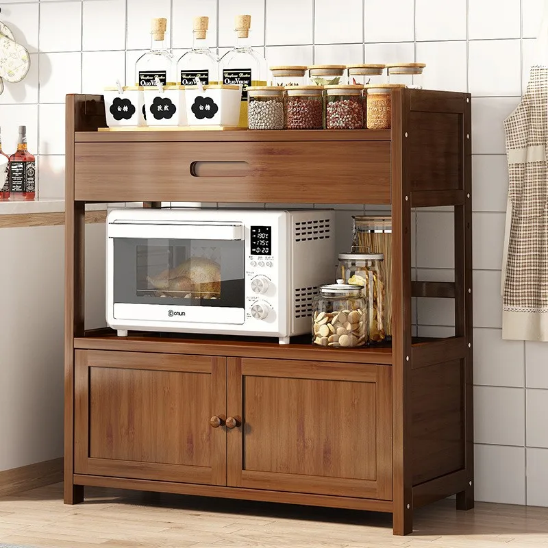 Tea cabinet Floor-to-ceiling household dining side cabinet Multi-layer living room shelf table Office tea set storage