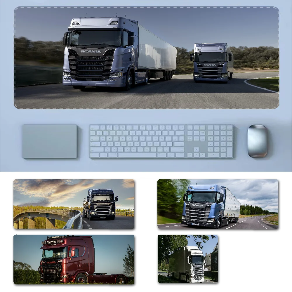 

S-Scania Top Class Truck Beautiful Customized laptop Gaming mouse pad Size for CSGO Game Player Desktop PC Computer Laptop