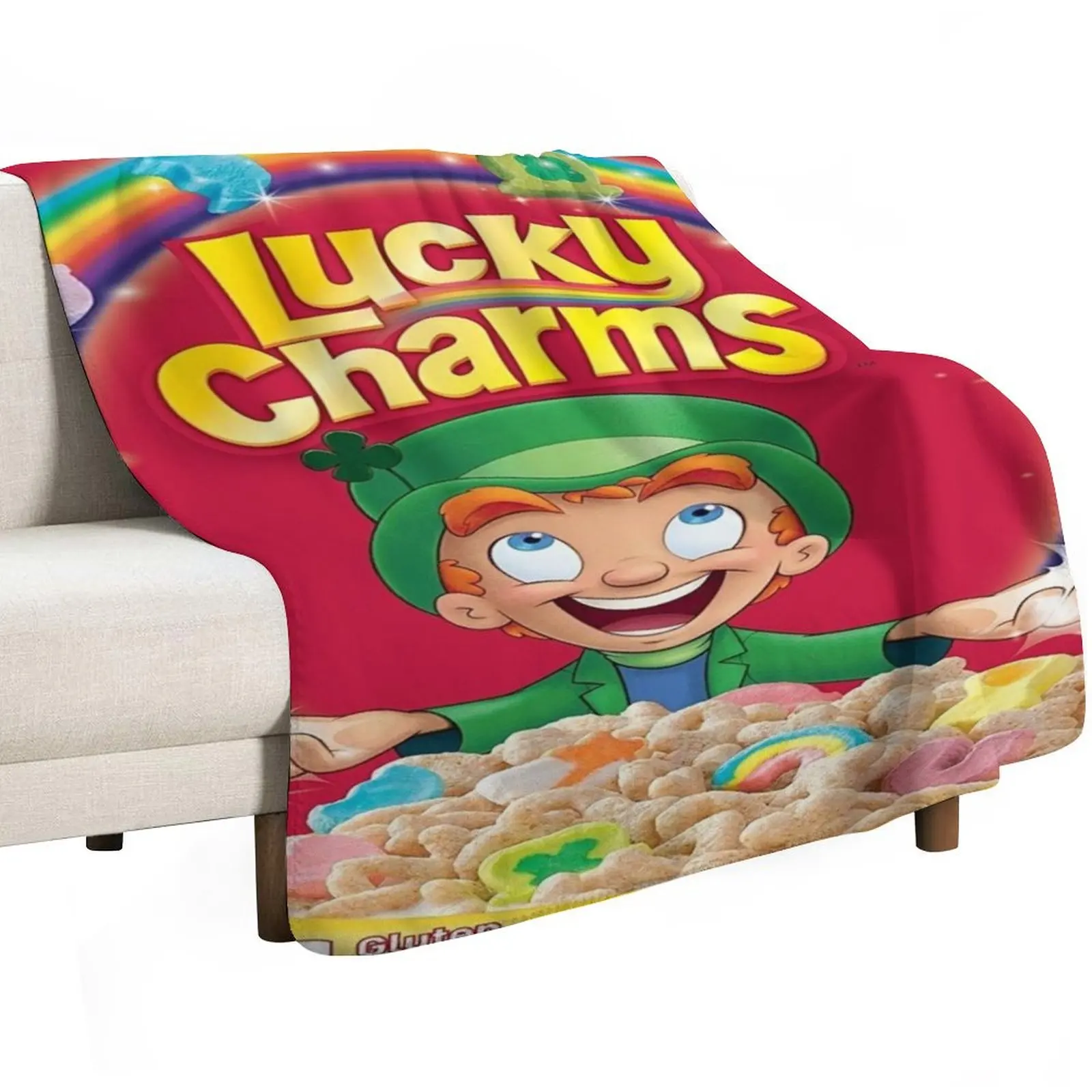 Lucky Charms Throw Blanket for sofa Kid'S Thins Blankets For Sofas Furrys Cute Blankets - view 2