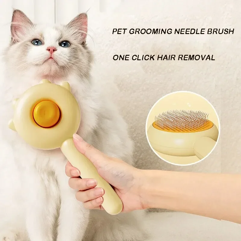 

Fur Combs Pet Grooming Needle Brush Magic Massage Comb Pets General Supplies For Cat Dog Cleaning Care