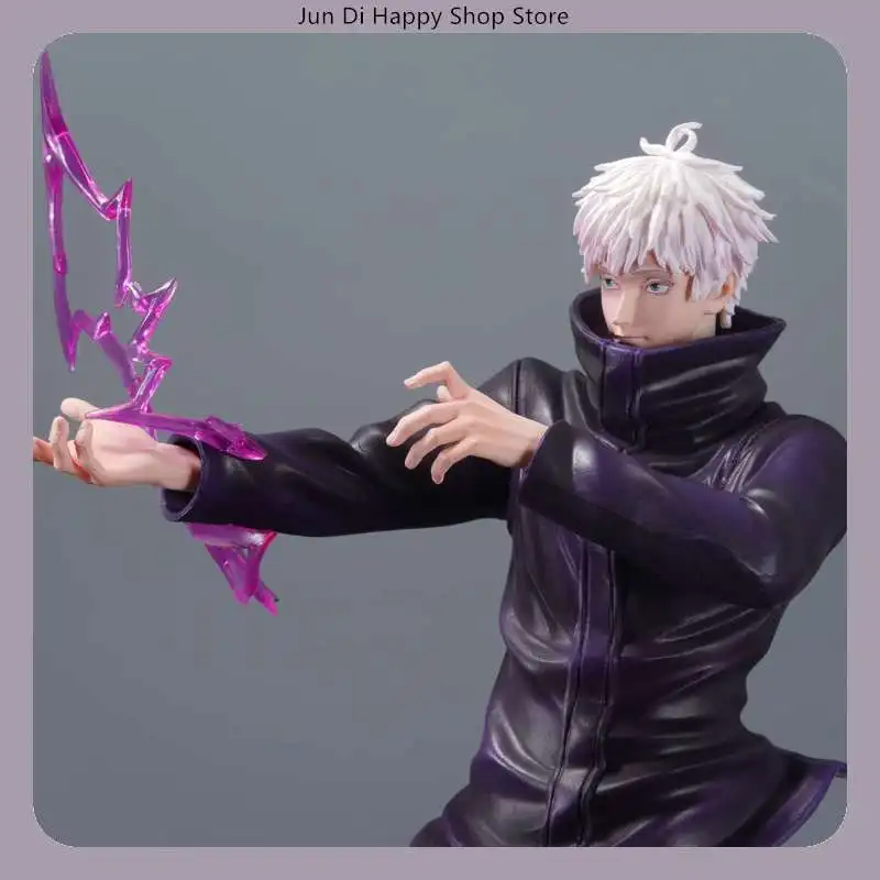 

Jujutsu Kaisen Gojo Satoru Attack Posture Figure - 31cm Anime Model Statue, Boys Collection Desktop Decoration Toy Gift