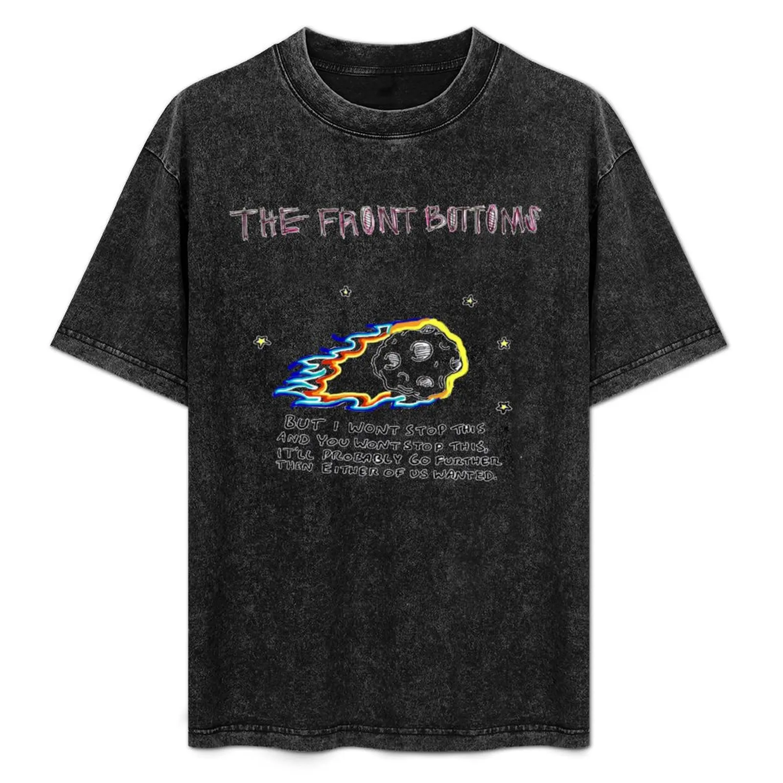 

The Front Bottoms T-Shirt Basic Solid Tee for Daily Use