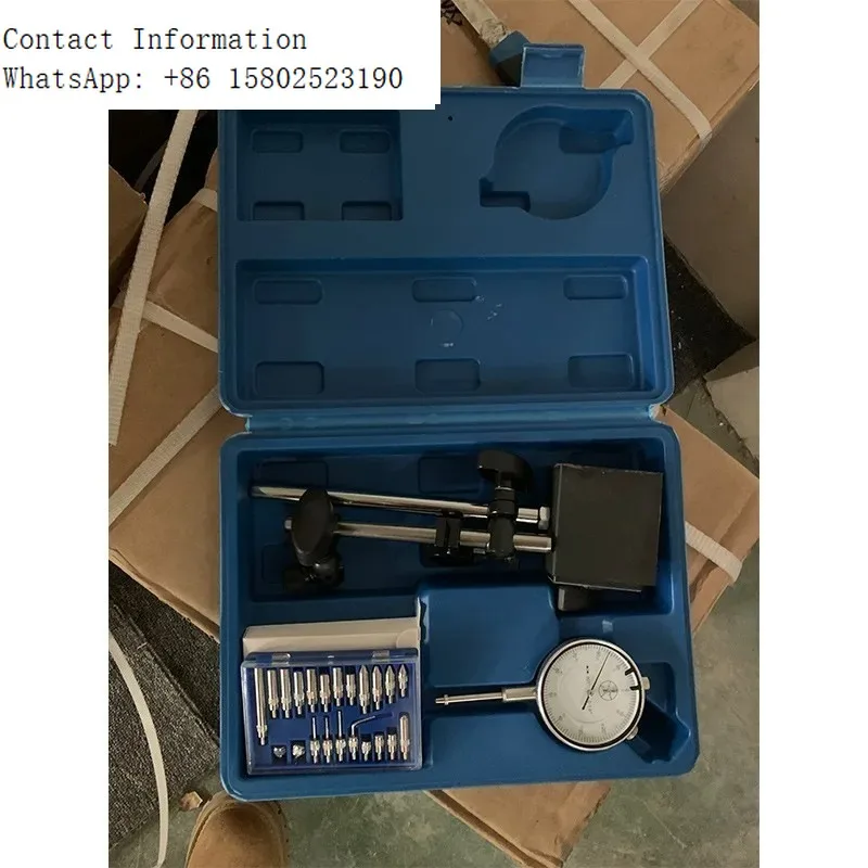 

0-1.0" 0.001" Dial Indicator Imperial Dial Gauge with Magnetic Base Stand & Carrying Case