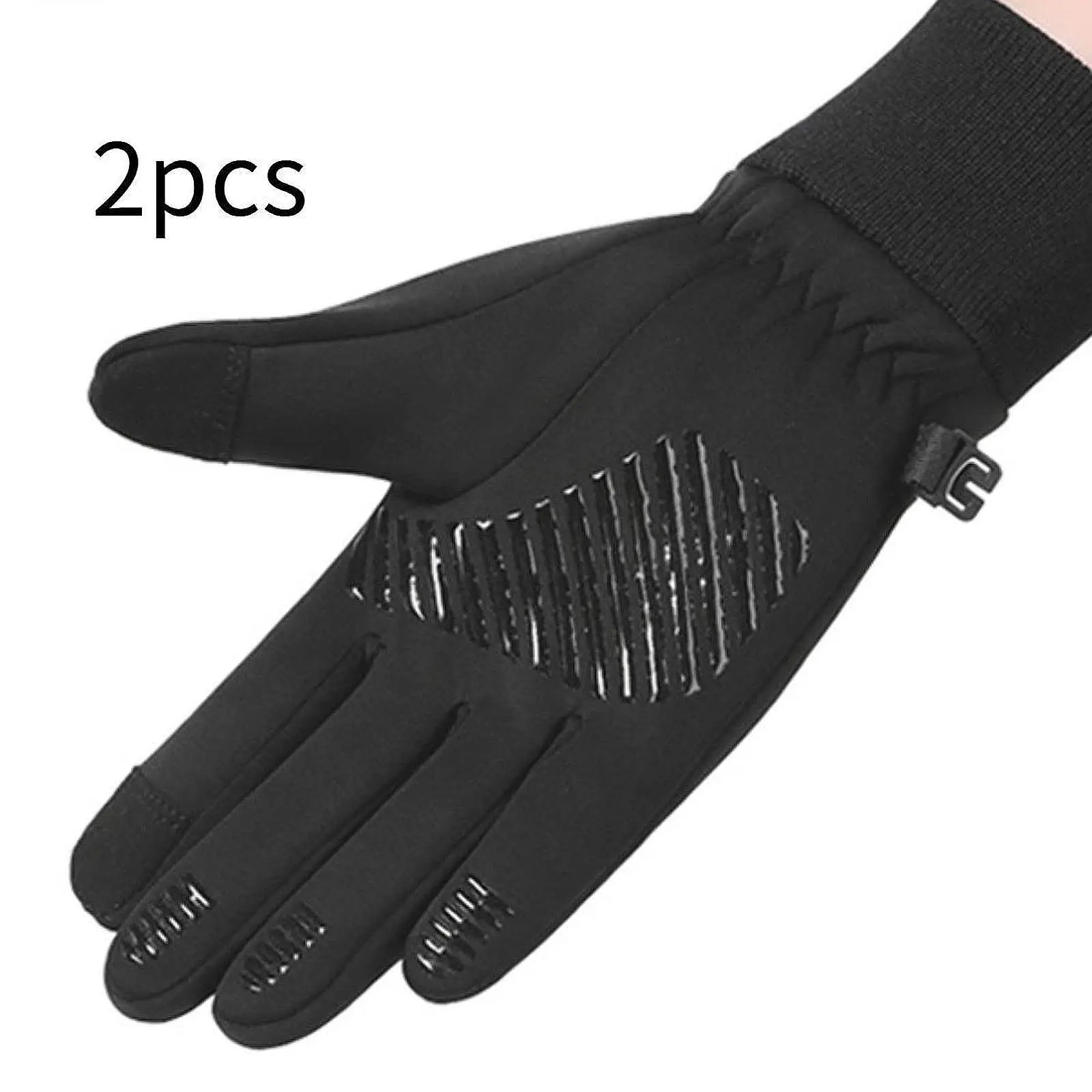 Kids Thermal Gloves Touch Screen Full Finger Winter Mittens Anti Slip for Snow Sports Cycling Running Cold Weather Warm